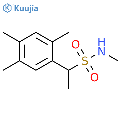 Benzenemethanesulfonamide, N,α,2,4,5-pentamethyl- structure