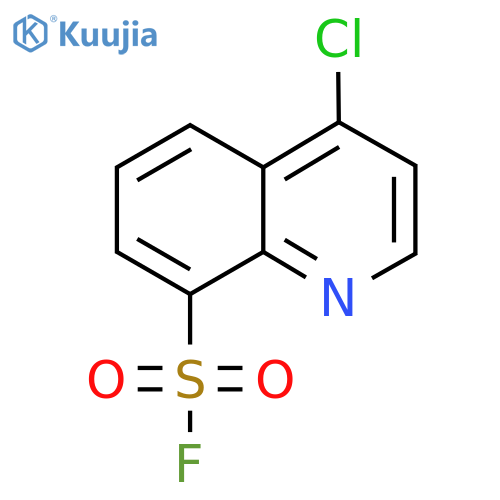 4-Chloroquinoline-8-sulfonyl fluoride structure