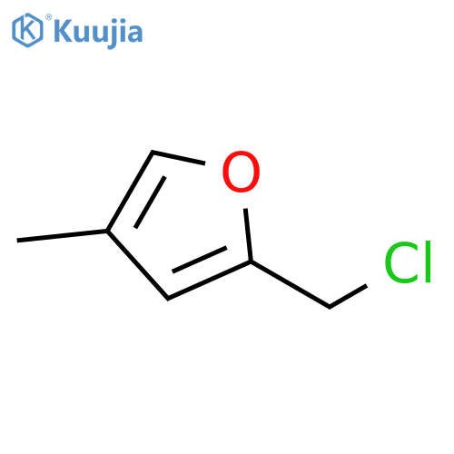 Furan, 2-(chloromethyl)-4-methyl- structure
