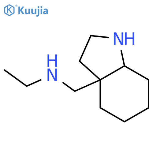ethyl(octahydro-1H-indol-3a-yl)methylamine structure