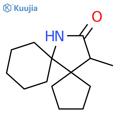 14-Methyl-12-azadispiro[4.0.5^{6}.3^{5}]tetradecan-13-one structure