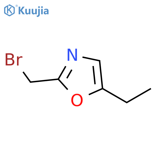 Oxazole, 2-(bromomethyl)-5-ethyl- structure