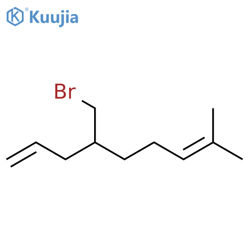 1,7-Nonadiene, 4-(bromomethyl)-8-methyl- structure