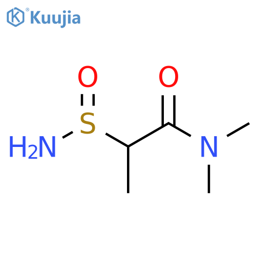 2-(aminosulfinyl)-N,N-dimethylpropanamide structure