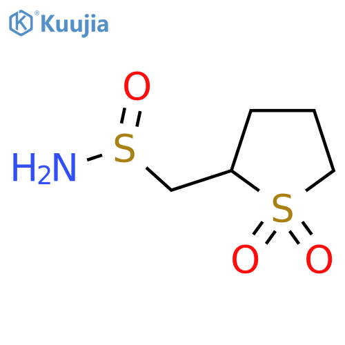 (1,1-Dioxo-1lambda6-thiolan-2-yl)methanesulfinamide structure
