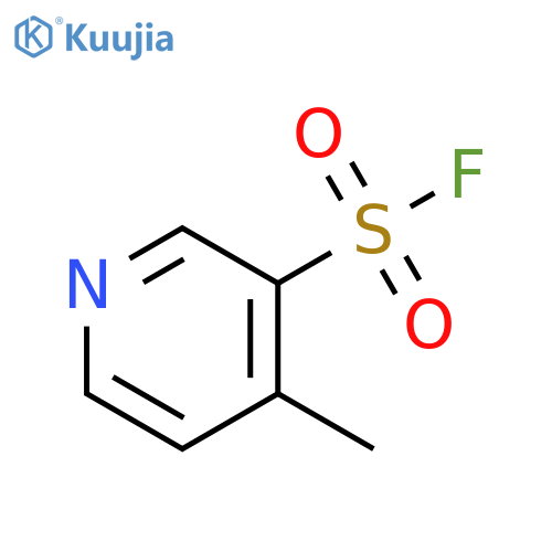 4-methylpyridine-3-sulfonyl fluoride structure