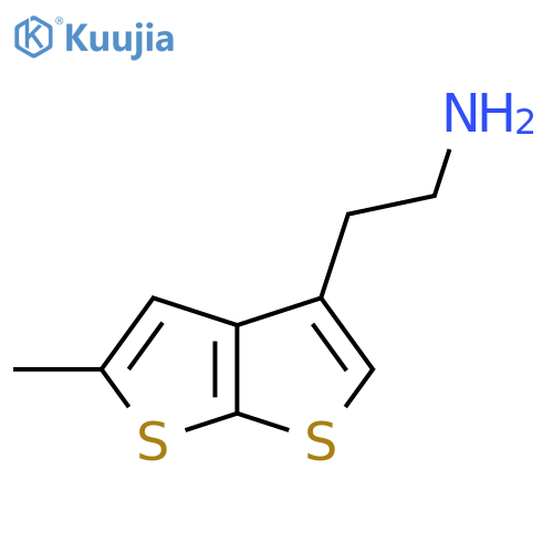 Thieno[2,3-b]thiophene-3-ethanamine, 5-methyl- structure