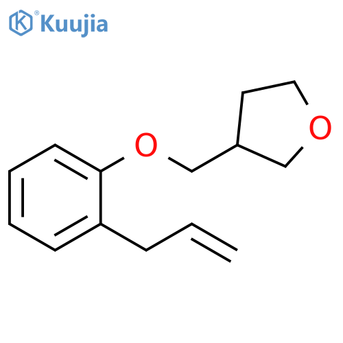 Furan, tetrahydro-3-[[2-(2-propen-1-yl)phenoxy]methyl]- structure