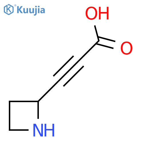 3-(Azetidin-2-yl)prop-2-ynoic acid structure