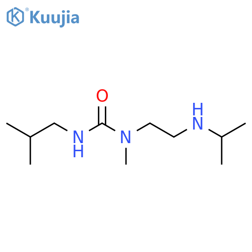 Urea, N-methyl-N-[2-[(1-methylethyl)amino]ethyl]-N'-(2-methylpropyl)- structure