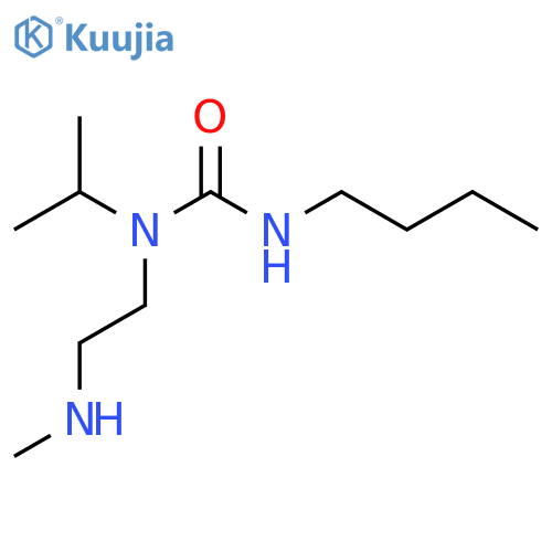 1-Butyl-3-[2-(methylamino)ethyl]-3-(propan-2-yl)urea structure