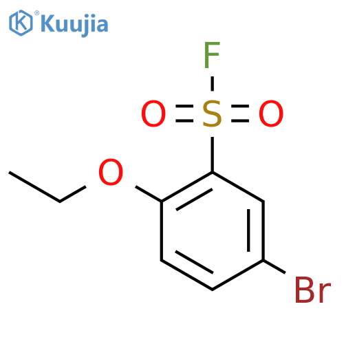 5-Bromo-2-ethoxybenzene-1-sulfonyl fluoride structure