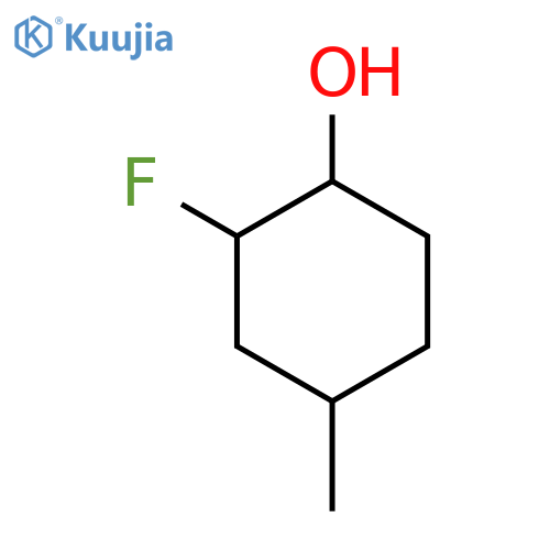 2-Fluoro-4-methylcyclohexan-1-ol structure