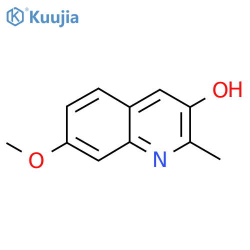 7-Methoxy-2-methylquinolin-3-ol structure