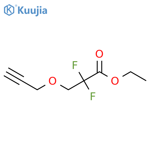 Ethyl 2,2-difluoro-3-(prop-2-yn-1-yloxy)propanoate structure