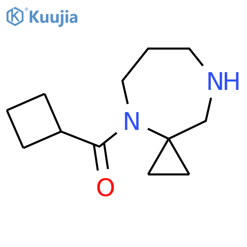 4-cyclobutanecarbonyl-4,8-diazaspiro2.6nonane structure