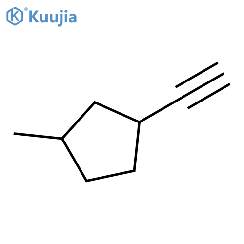 Cyclopentane, 1-ethynyl-3-methyl- structure