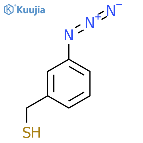 (3-azidophenyl)methanethiol structure
