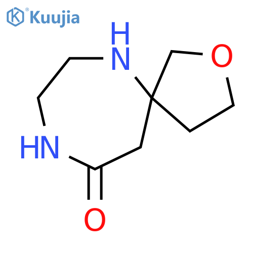 2-Oxa-6,9-diazaspiro[4.6]undecan-10-one structure