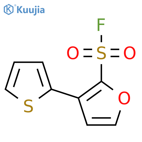 3-(Thiophen-2-yl)furan-2-sulfonyl fluoride structure