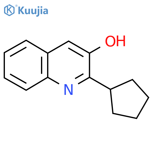 2-Cyclopentylquinolin-3-ol structure