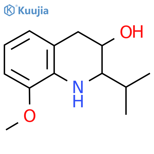 8-Methoxy-2-(propan-2-yl)-1,2,3,4-tetrahydroquinolin-3-ol structure