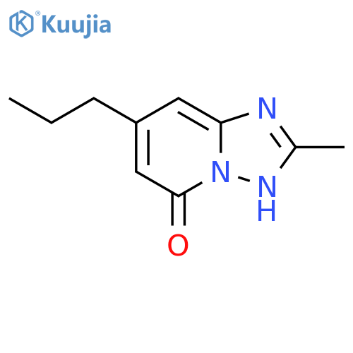 2-methyl-7-propyl-1,2,4triazolo1,5-apyridin-5-ol structure