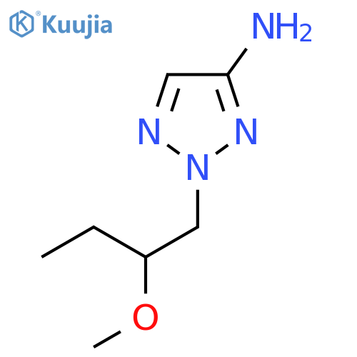 2-(2-methoxybutyl)-2H-1,2,3-triazol-4-amine structure