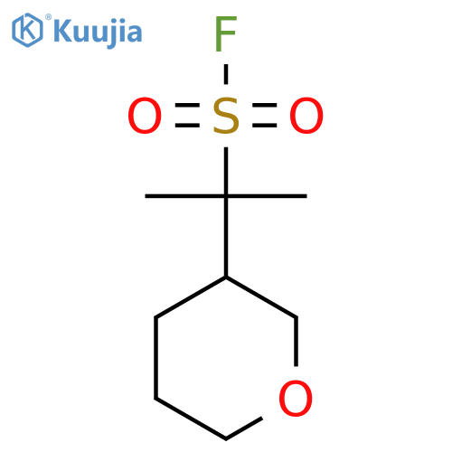 2-(oxan-3-yl)propane-2-sulfonyl fluoride structure