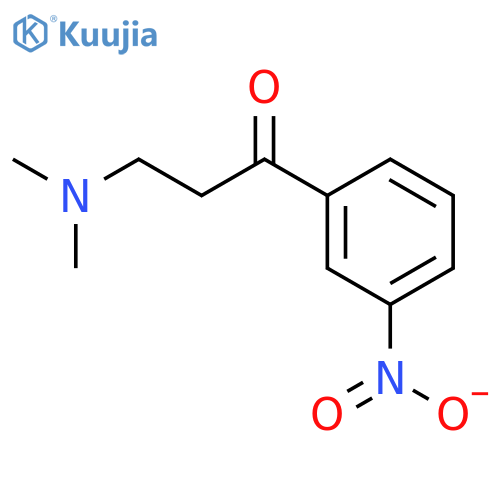 3-(Dimethylamino)-1-(3-nitrophenyl)propan-1-one structure