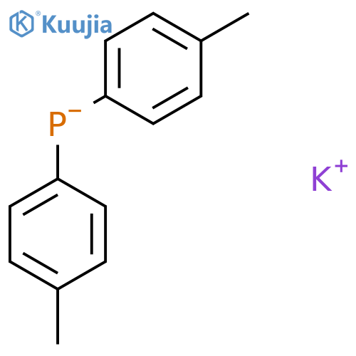 Potassium di-p-tolylphosphanide structure