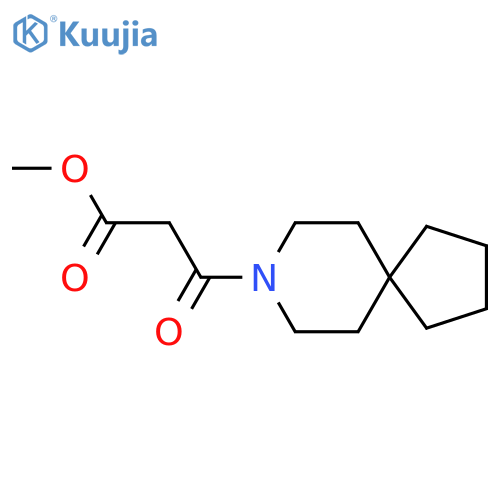 methyl 3-{8-azaspiro4.5decan-8-yl}-3-oxopropanoate structure