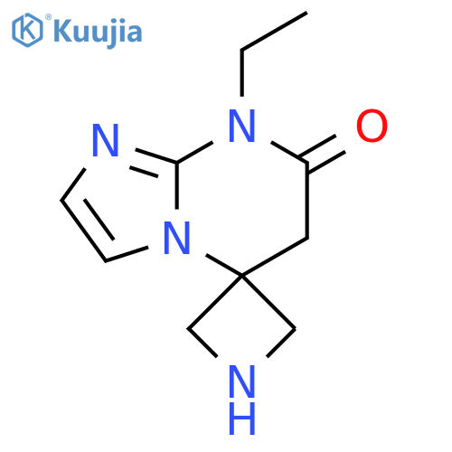 8'-ethyl-7',8'-dihydro-6'H-spiroazetidine-3,5'-imidazo1,2-apyrimidine-7'-one structure