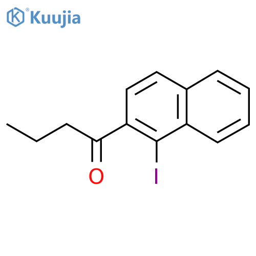 1-(1-iodonaphthalen-2-yl)butan-1-one structure