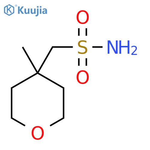 (4-methyloxan-4-yl)methanesulfonamide structure