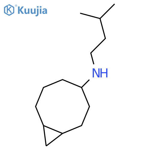 N-(3-methylbutyl)bicyclo6.1.0nonan-4-amine structure