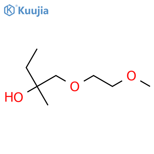 1-(2-Methoxyethoxy)-2-methylbutan-2-ol structure