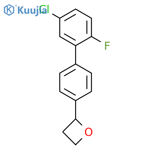 Oxetane, 2-(5'-chloro-2'-fluoro[1,1'-biphenyl]-4-yl)- structure