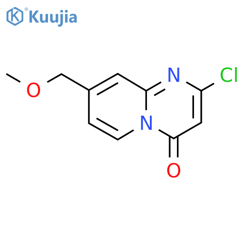 2-chloro-8-(methoxymethyl)-4H-pyrido1,2-apyrimidin-4-one structure
