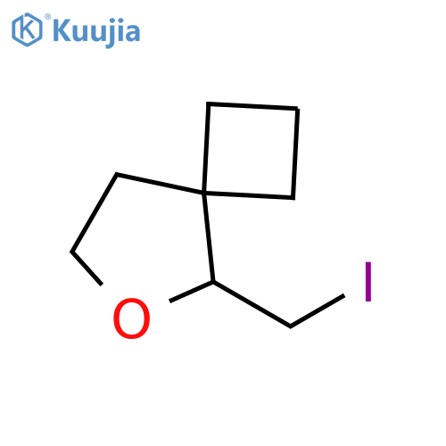 5-(iodomethyl)-6-oxaspiro3.4octane structure