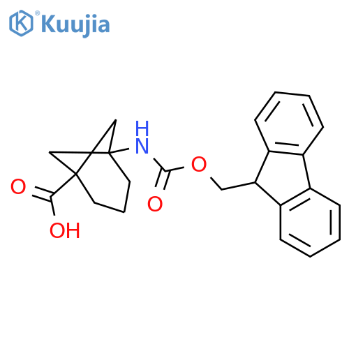 Bicyclo[3.1.1]heptane-1-carboxylic acid, 5-[[(9H-fluoren-9-ylmethoxy)carbonyl]amino]- structure