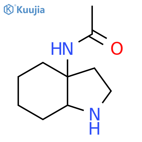 N-(octahydro-1H-indol-3a-yl)acetamide structure