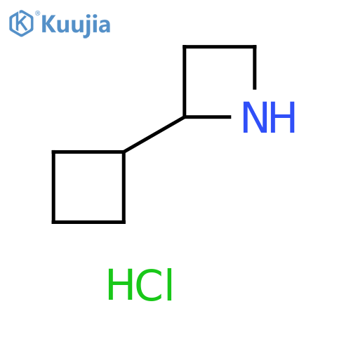 2-cyclobutylazetidine hydrochloride structure