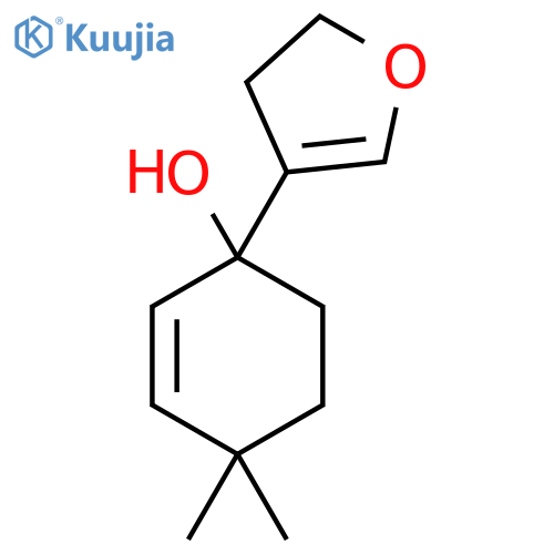 1-(4,5-Dihydrofuran-3-yl)-4,4-dimethylcyclohex-2-en-1-ol structure
