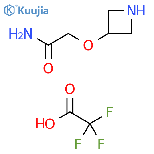 2-(azetidin-3-yloxy)acetamide, trifluoroacetic acid structure