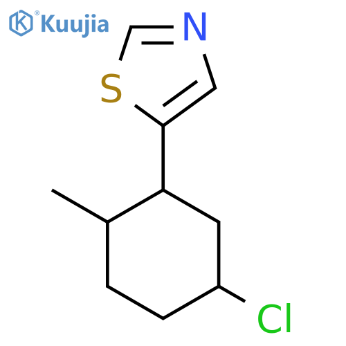 5-(5-Chloro-2-methylcyclohexyl)-1,3-thiazole structure