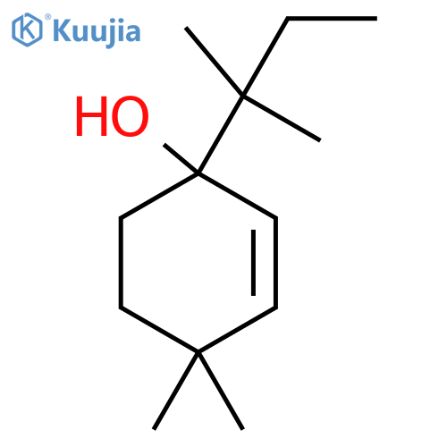 4,4-Dimethyl-1-(2-methylbutan-2-yl)cyclohex-2-en-1-ol structure