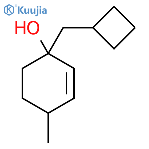 1-(Cyclobutylmethyl)-4-methylcyclohex-2-en-1-ol structure