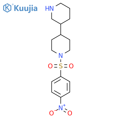 1'-(4-Nitrobenzenesulfonyl)-3,4'-bipiperidine structure