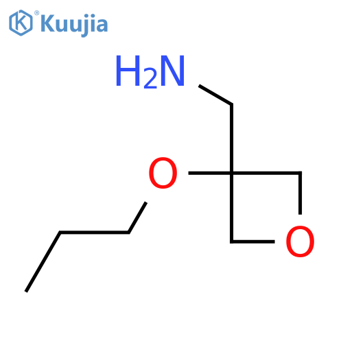 (3-propoxyoxetan-3-yl)methanamine structure